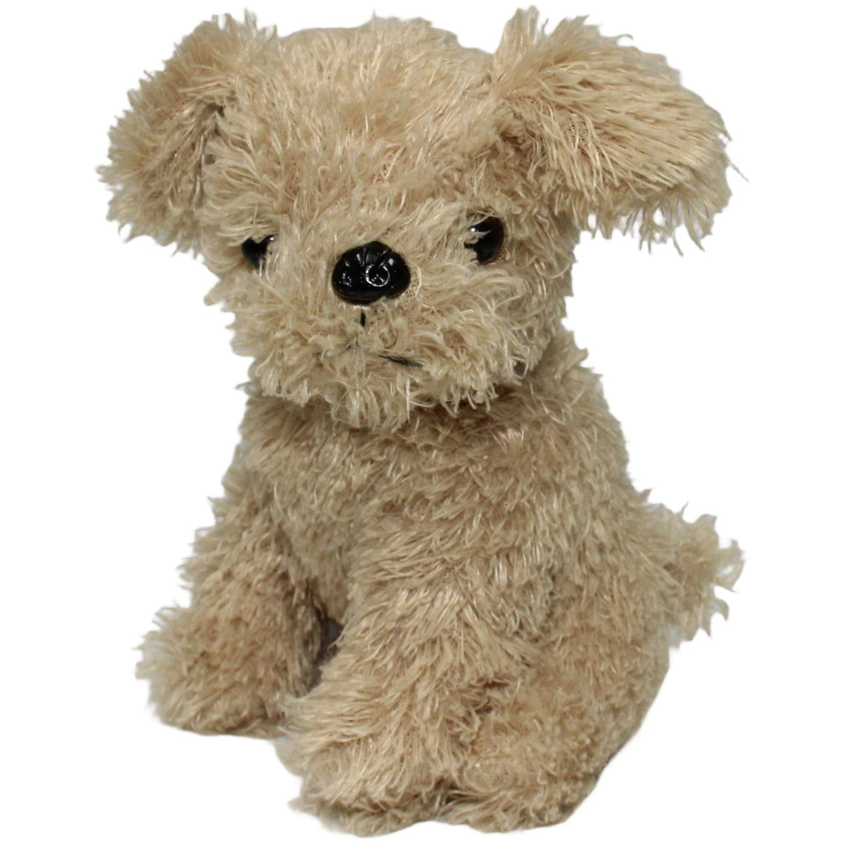123000024018 ESC Toys Süßer zotteliger Hund, sitzend Kuscheltier Kumpel Leo 20cm Beige ebay - stofftiere