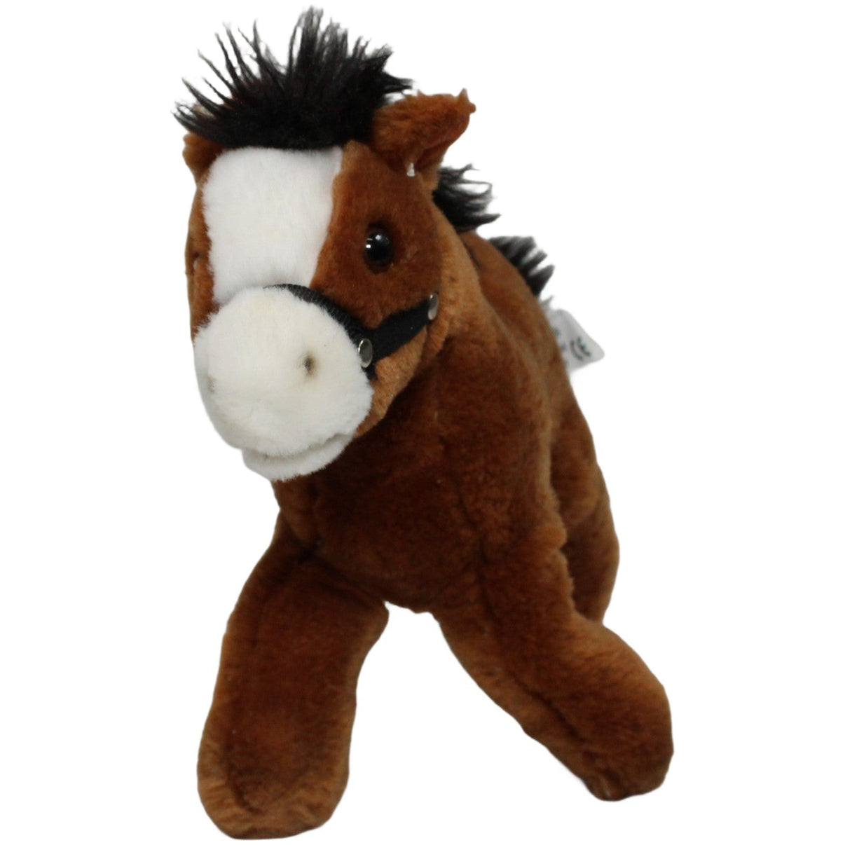 123000024033 Uni - Toys Braunes stehendes Pferd mit Sound Kuscheltier Kumpel Leo 20cm Braun ebay - stofftiere