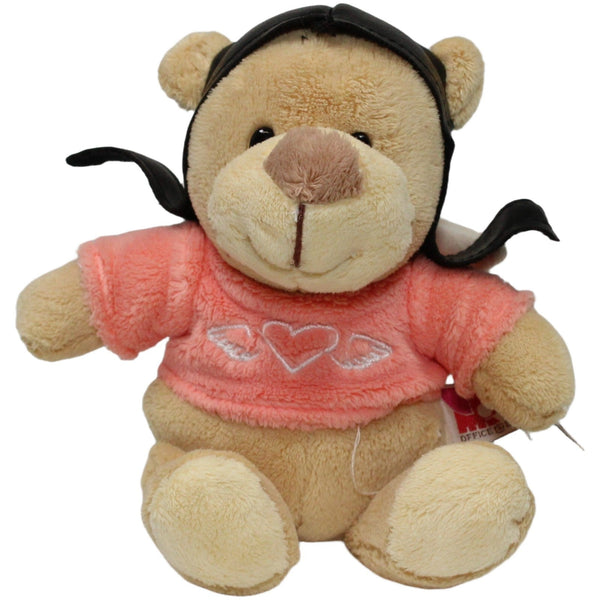 Bär mit Flügeln und Fliegerhaube