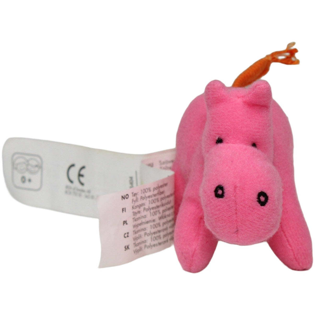 123000024075 IKEA Kleines rosa Nilpferd, SÖT BARNSLIG Kuscheltier Kumpel Leo 9cm ebay - stofftiere Gebraucht