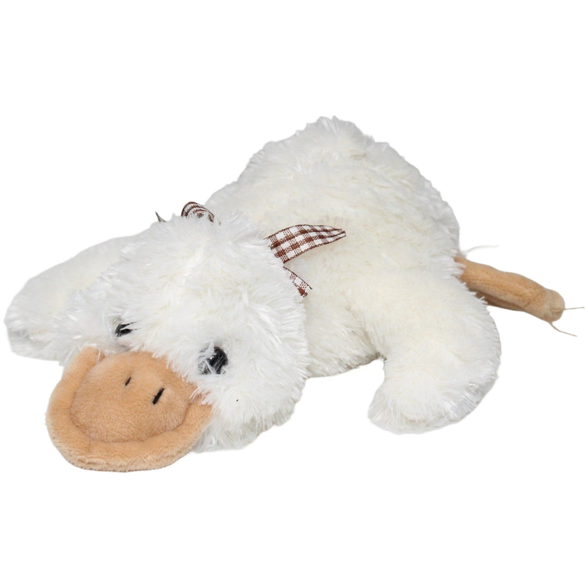 123000024129 Gerd Rodermund Weiße Ente mit Schleife, liegend Kuscheltier Kumpel Leo 22cm ebay - stofftiere Ente