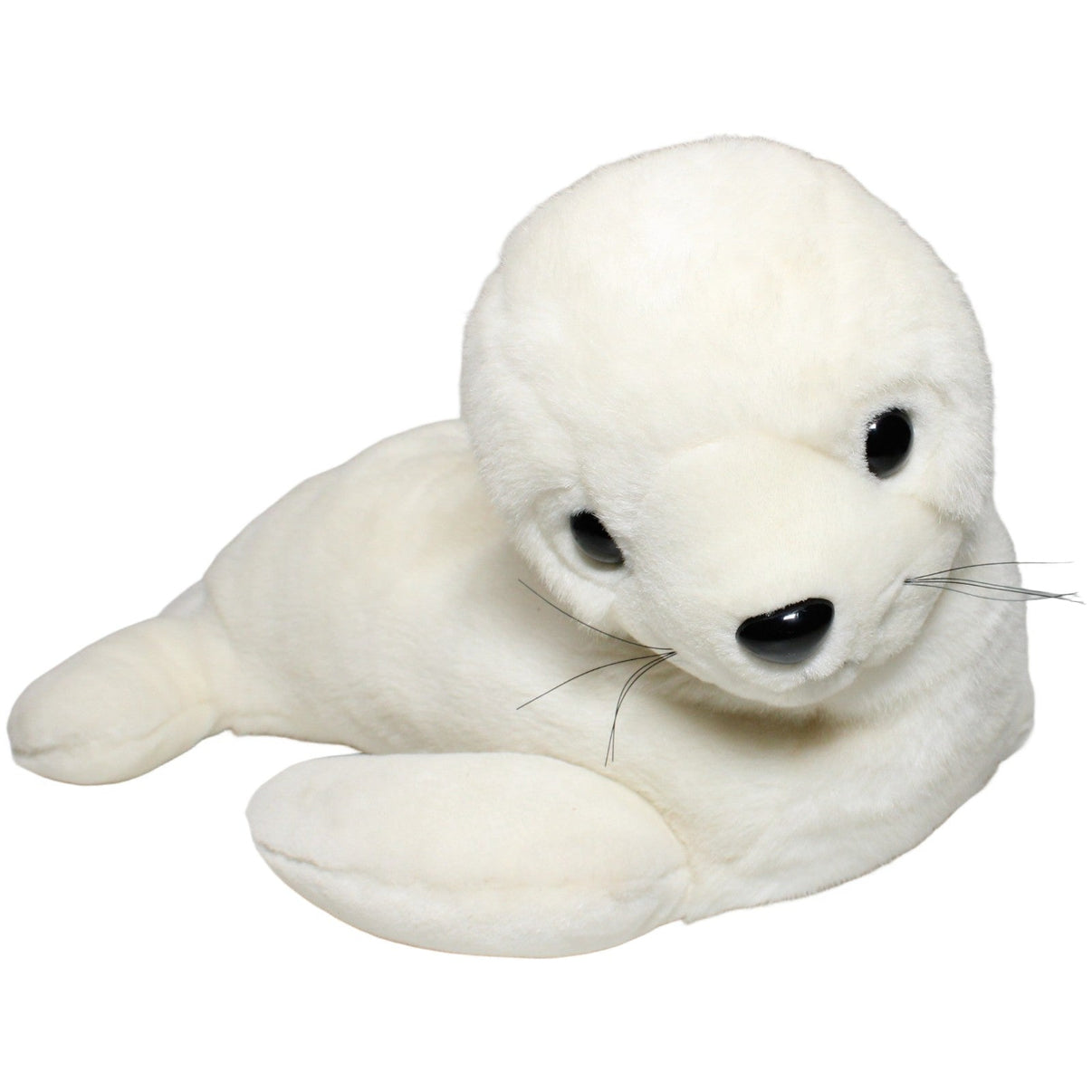 123000024142 Lingen Verlag XL Robbe, weiß Kuscheltier Kumpel Leo 45cm ebay - 20 - stofftiere Gebraucht