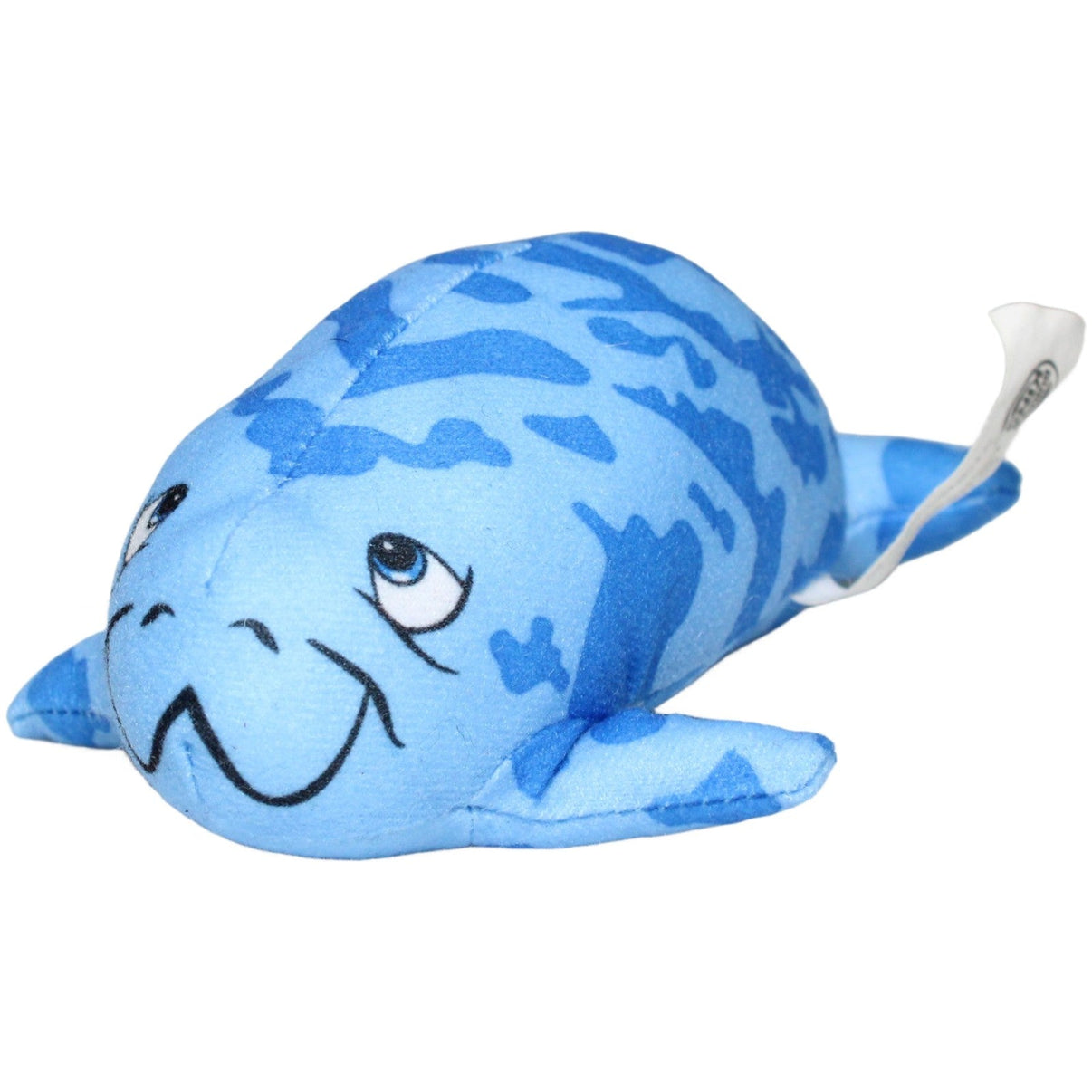 123000024146 Burger King bk planet, blaue Robbe Kuscheltier Kumpel Leo 15cm 2002 _Vintage_