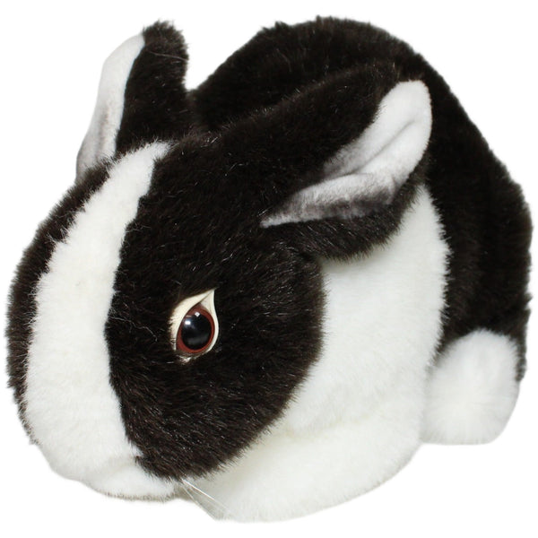 Süßes Kaninchen, schwarz-weiß