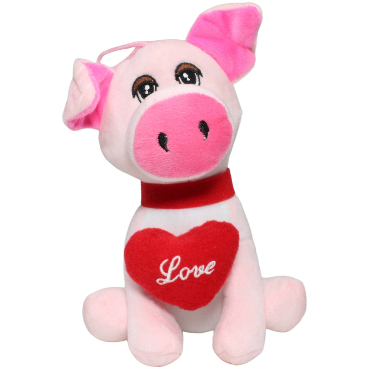 123000024190 FLOTI Flos Toys, süßes Schwein mit Herz "Love" Kuscheltier Kumpel Leo 18cm ebay - stofftiere Gebraucht