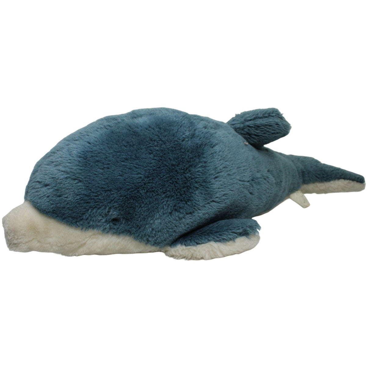 123000024415 IKEA XL Delfin, blau - weiß Kuscheltier Kumpel Leo 55cm _Vintage_ Blau