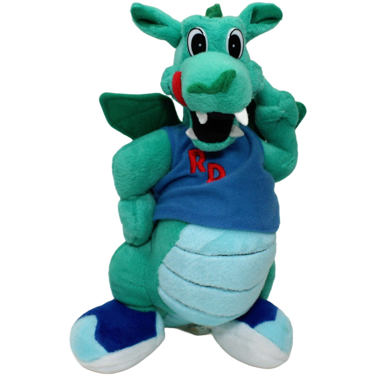 123000024423 Seneca Cooler Drache mit Shirt "RD", stehend Kuscheltier Kumpel Leo 28cm Blau Drache