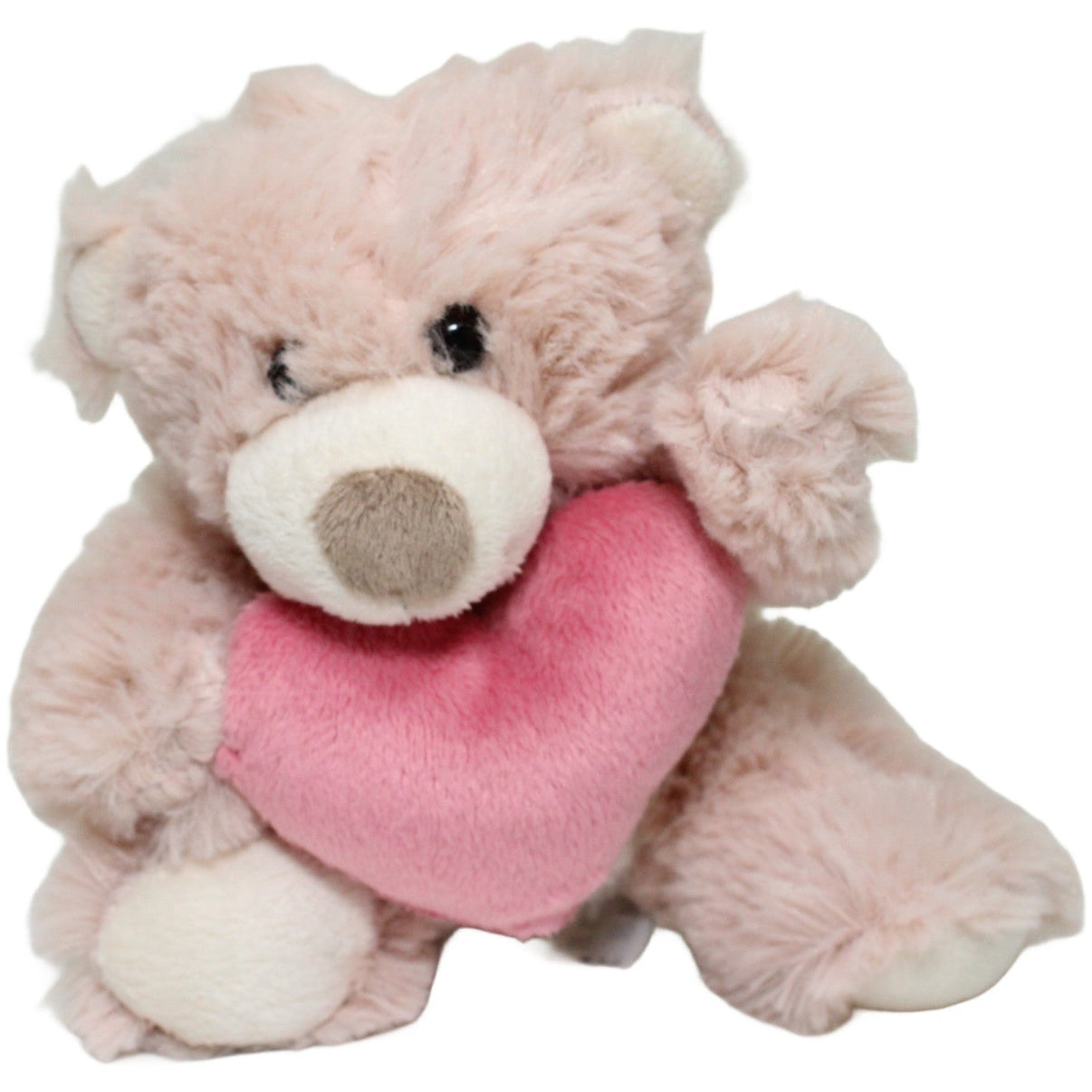 123000024430 Nanu - Nana Süßer Bär mit rosa Herz Kuscheltier Kumpel Leo 19cm Bär ebay - stofftiere