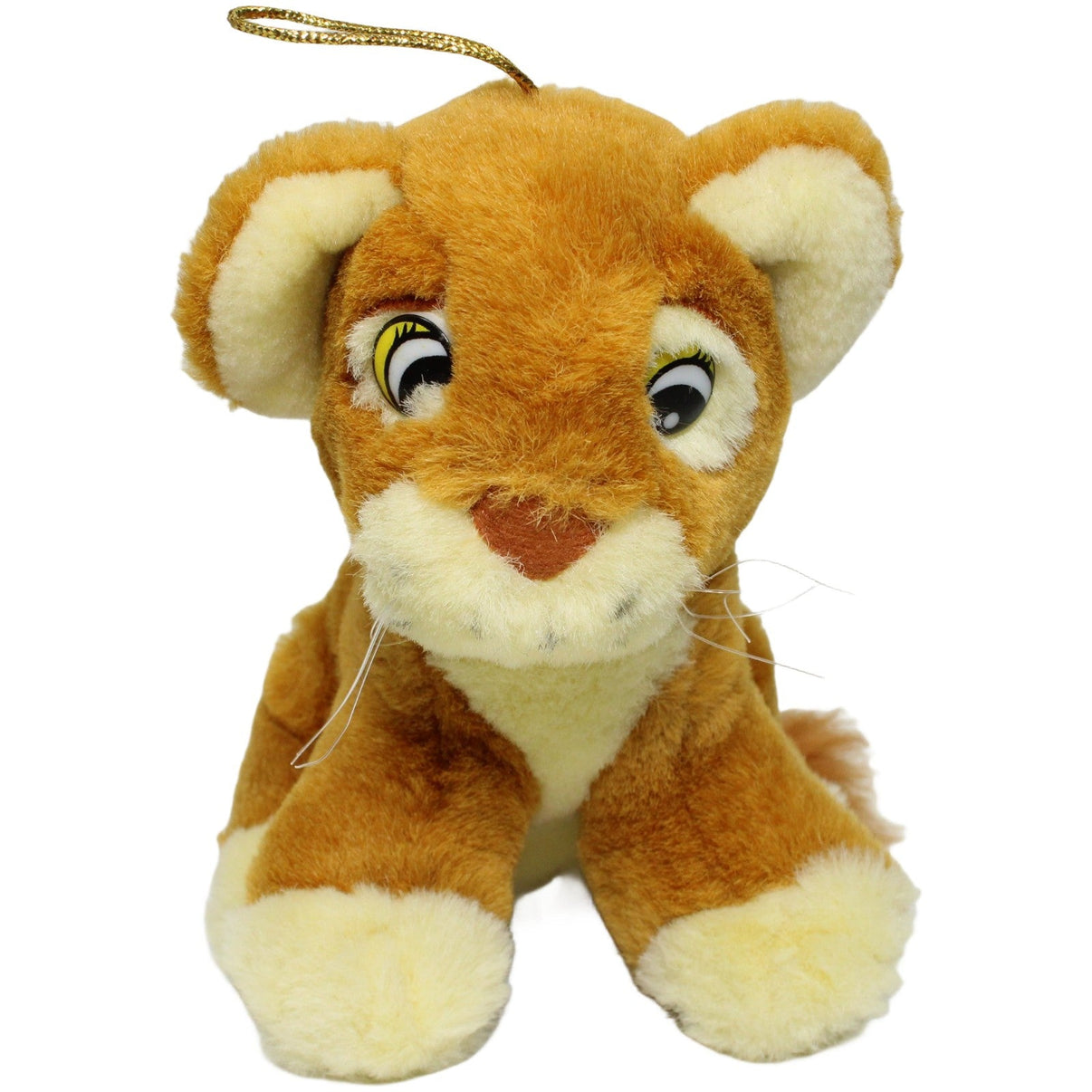 123000024433 Paul Hamburg Süßes Löwenjunges, sitzend Kuscheltier Kumpel Leo 15cm Beige Braun