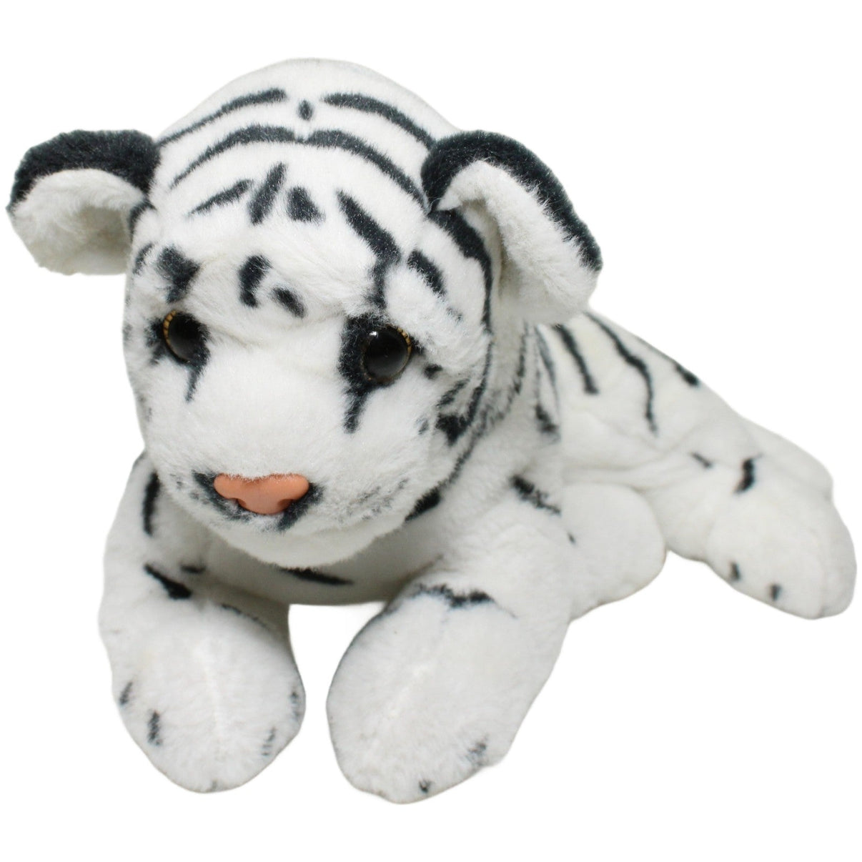 123000024460 Uni - Toys Weißer Tiger, liegend Kuscheltier Kumpel Leo 25cm ebay - stofftiere Gebraucht