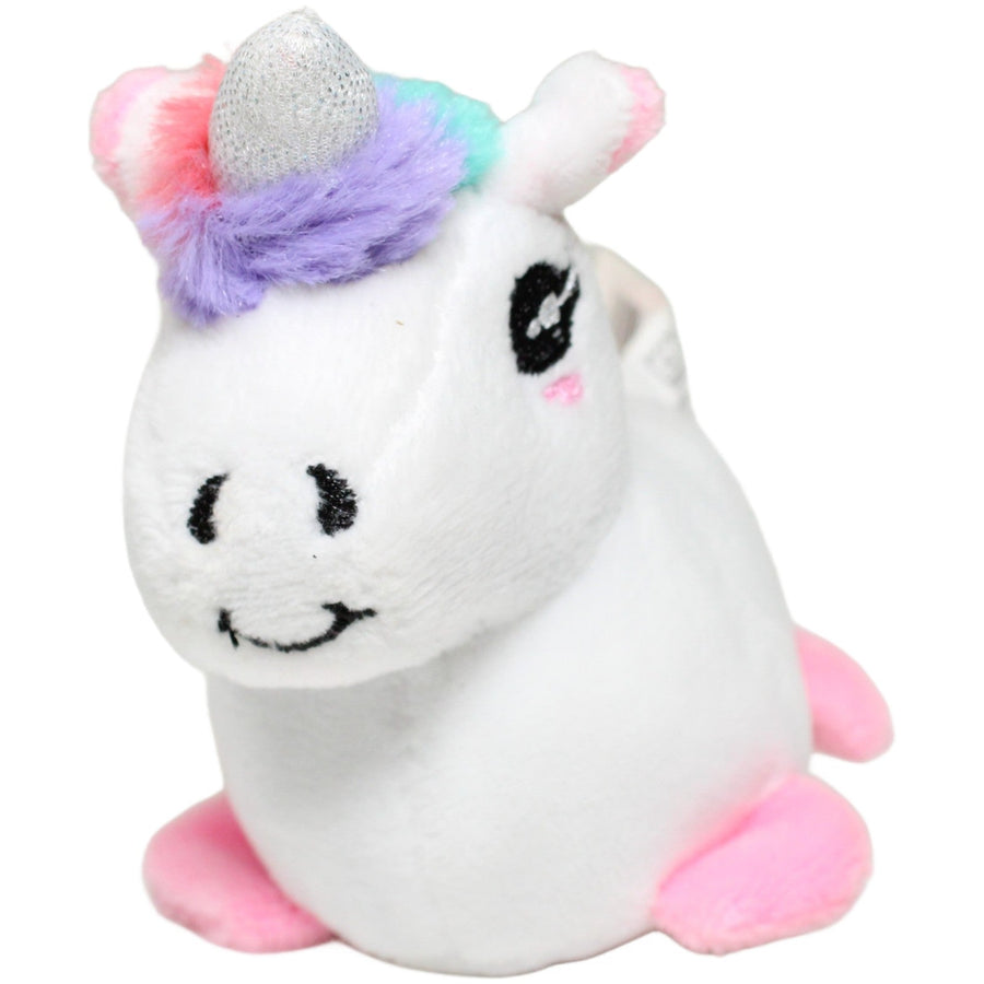 Süßes Einhorn mit Regenbogen-Mähne
