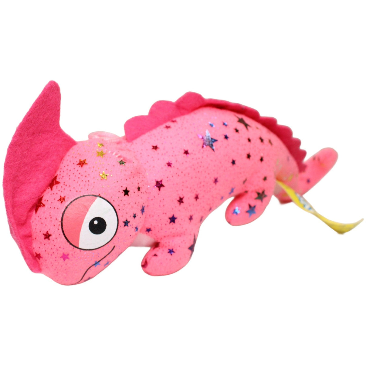 123000024580 Whitehouse Leisure Bananas, pinkes Chamäleon mit Glitzer - Sternen Kuscheltier Kumpel Leo 25cm Chamäleon ebay - stofftiere