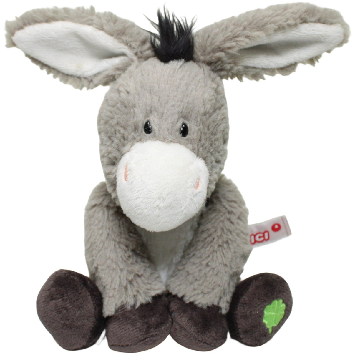 123000024600 NICI Esel mit Kleeblatt, sitzend Kuscheltier Kumpel Leo 18cm ebay - stofftiere Esel