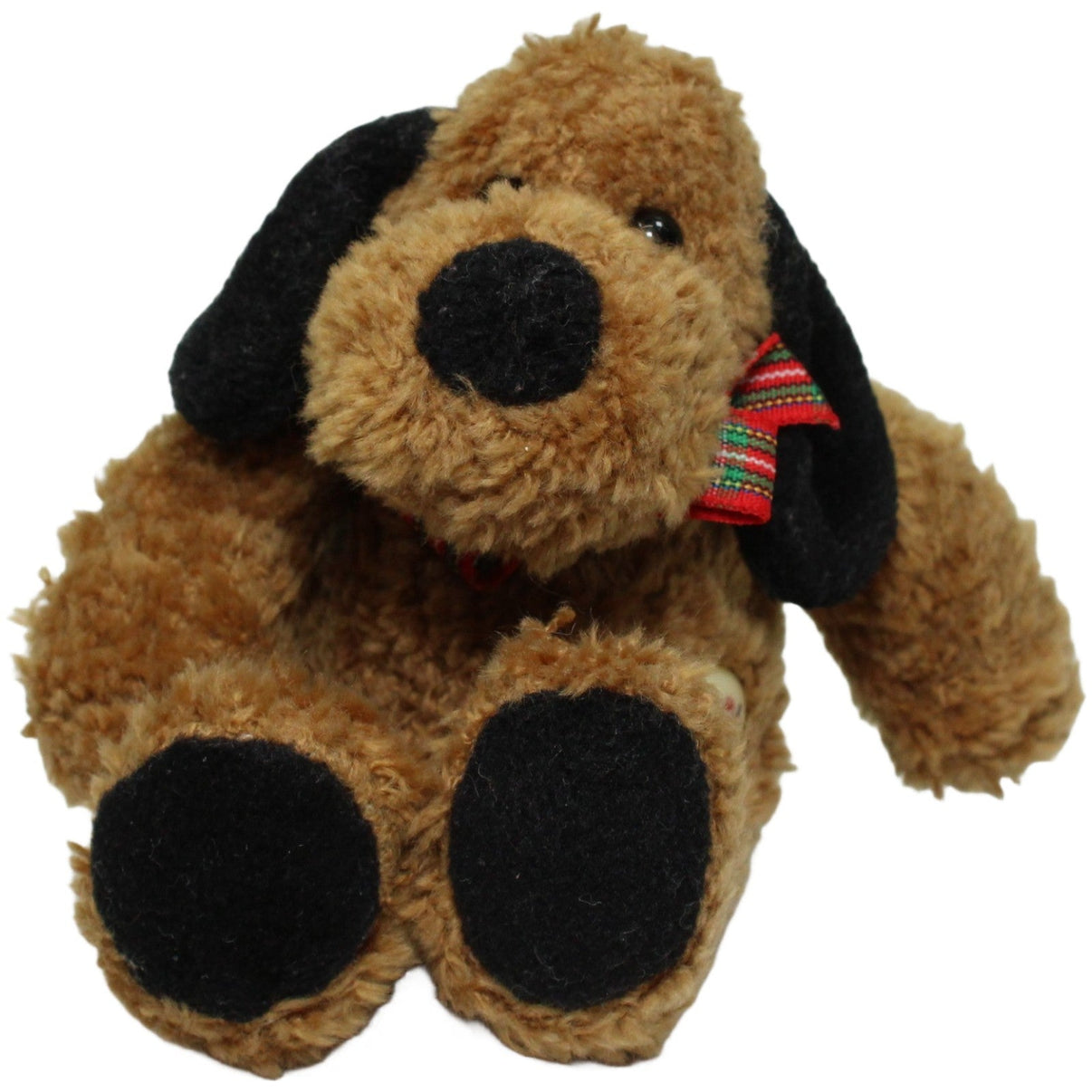 123000024605 Sunkid Kleiner Hund mit Schleife, braun Kuscheltier Kumpel Leo 14cm Braun ebay - stofftiere