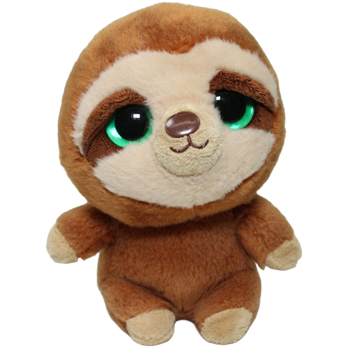 123000024608 Unbekannt Slo aus Yoohoo & Friends, sitzend Kuscheltier Kumpel Leo 20cm Beige Braun