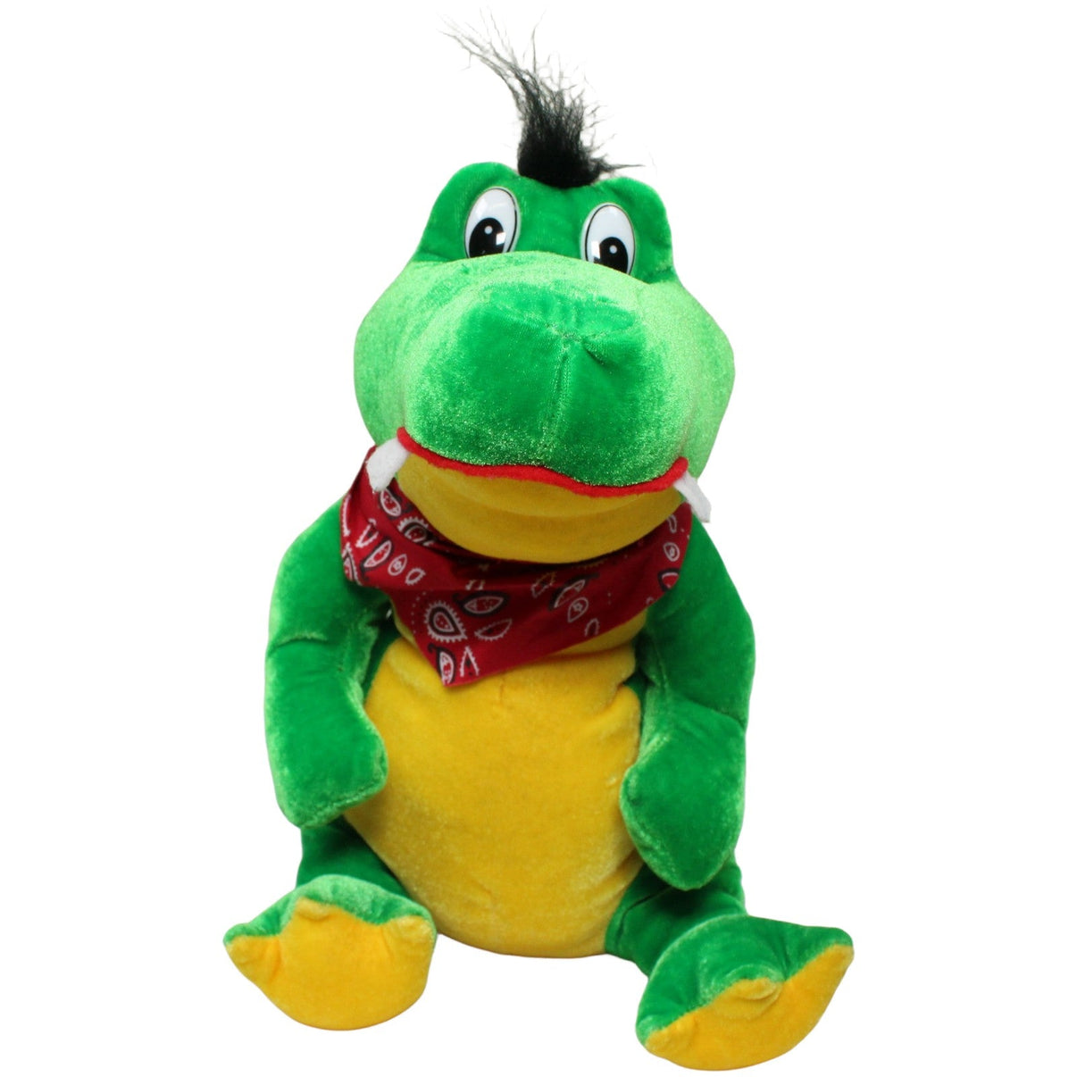 123000024630 Uni - Toys Süßer Krokodil mit Halstuch, sitzend Kuscheltier Kumpel Leo 30cm ebay - 20 - stofftiere Gebraucht