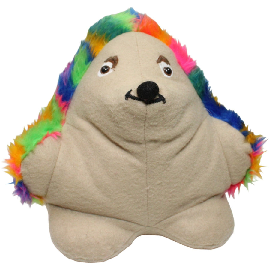 Runder Igel mit Regenbogen-Stacheln