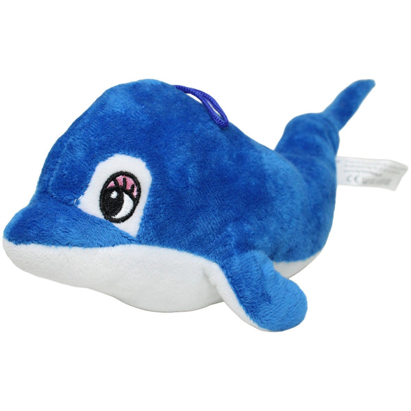 Blauer Delfin mit weißem Bauch