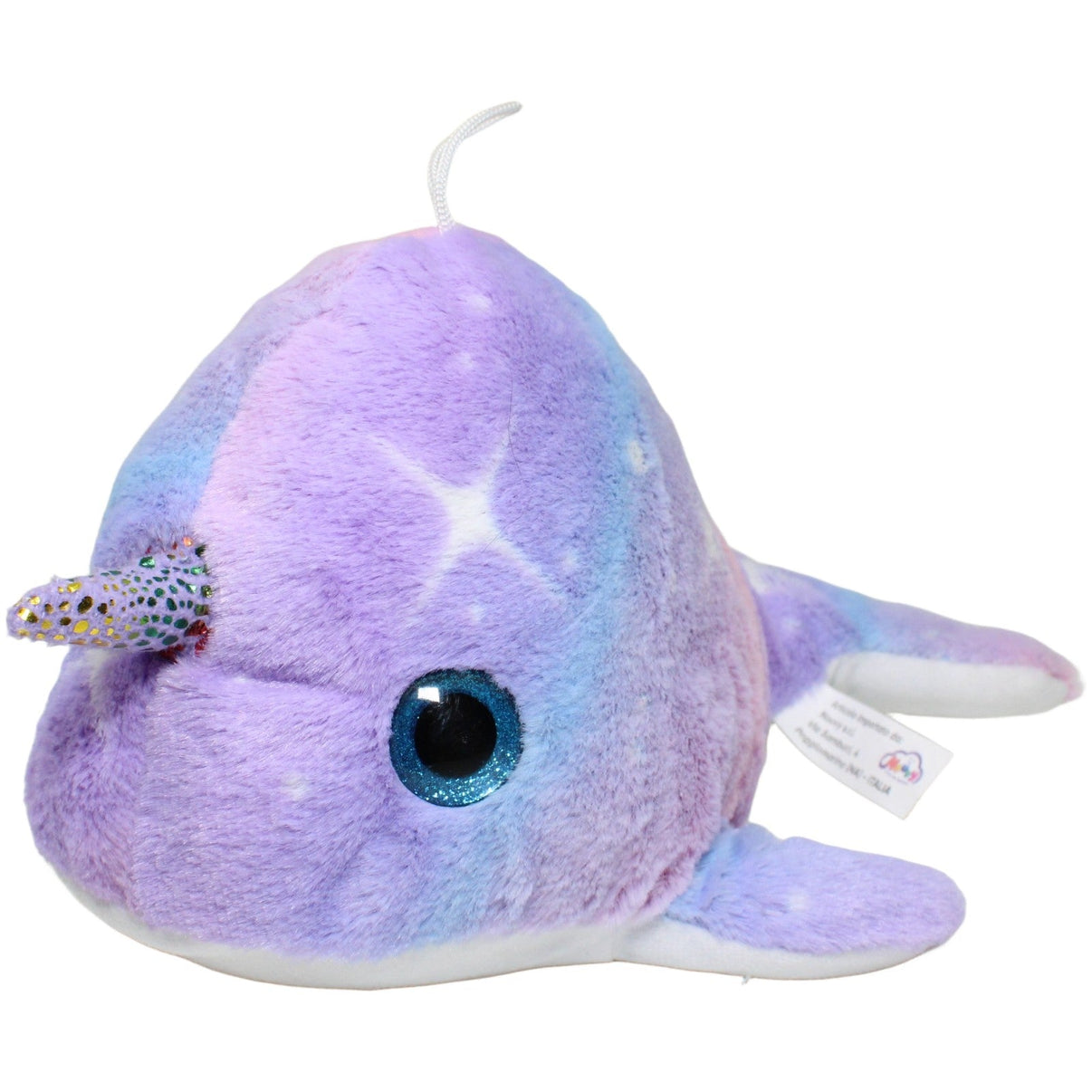 123000024671 Nouvy Süßer Wal mit Glitzerhorn Kuscheltier Kumpel Leo 30cm ebay - stofftiere Gebraucht