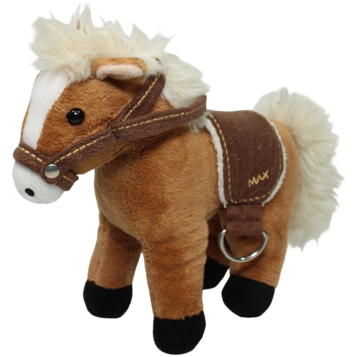 123000024712 Unbekannt Pferd Max mit Sattel & Zaumzeug Kuscheltier Kumpel Leo 25cm Braun ebay - stofftiere