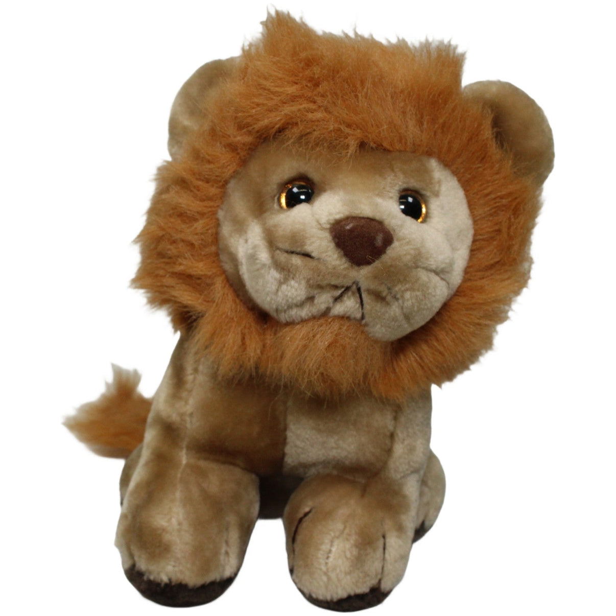 123000024829 Unbekannt Niedlicher Löwe, sitzend Kuscheltier Kumpel Leo 20cm Braun ebay-stofftiere
