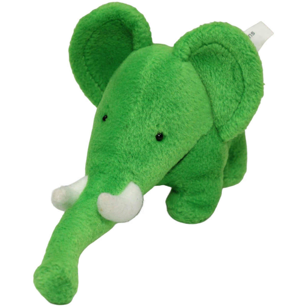 123000024839 Sweeney Productions Grüner Elefant mit langem Rüssel Kuscheltier Kumpel Leo 18cm ebay-stofftiere Gebraucht