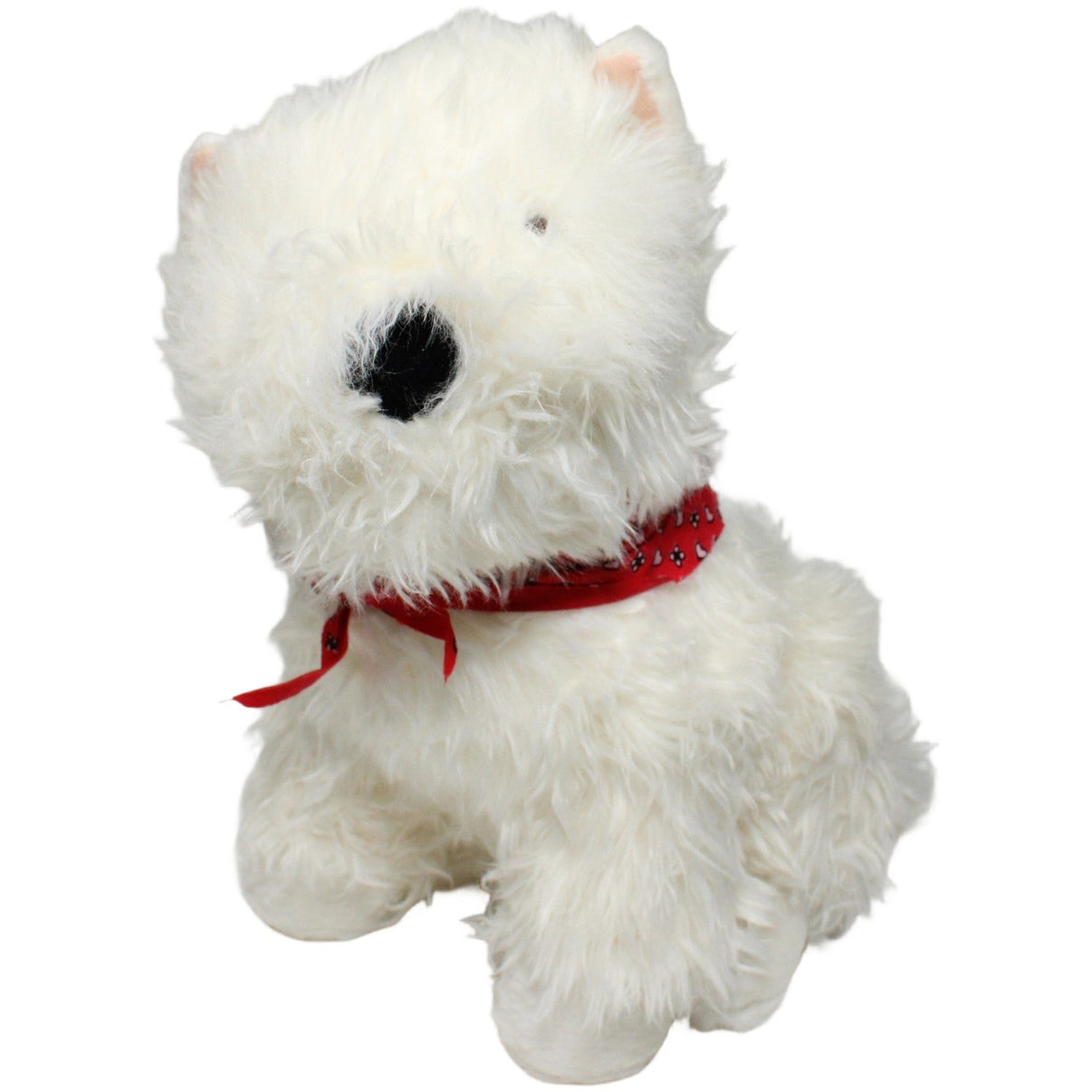 123000024866 Unbekannt Süßer Westie mit rotem Halstuch Kuscheltier Kumpel Leo 28cm ebay-20-stofftiere Gebraucht