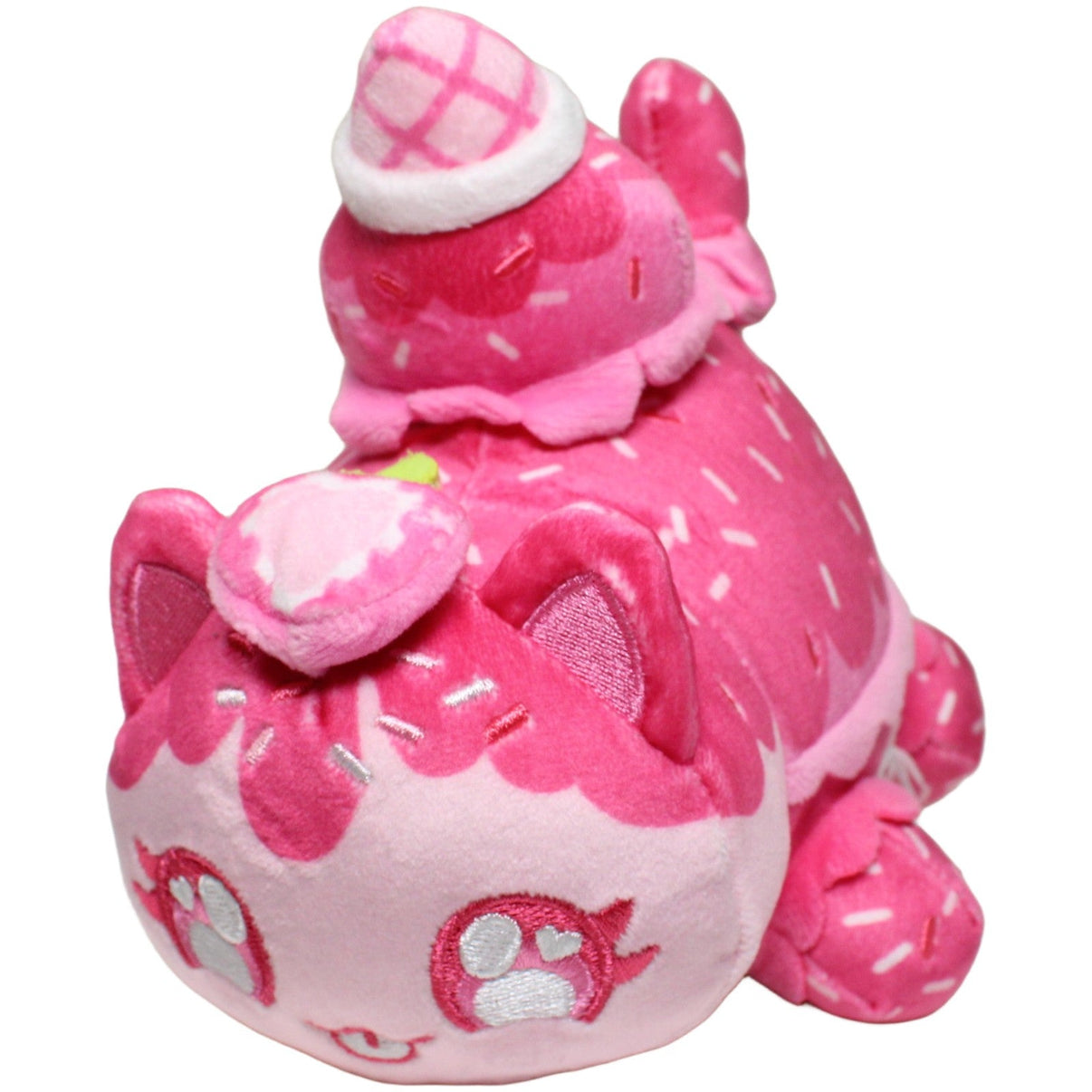 123000024871 Unbekannt Aphmau MeeMeows, Erdbeereis Katze Kuscheltier Kumpel Leo 15cm ebay-stofftiere Gebraucht