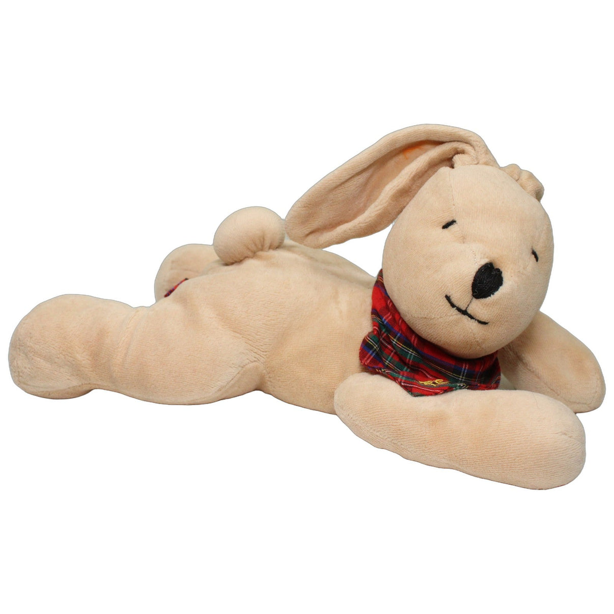 123000024891 Die Spiegelburg Schlafender Felix mit Halstuch Kuscheltier Kumpel Leo 30cm Beige Charakter