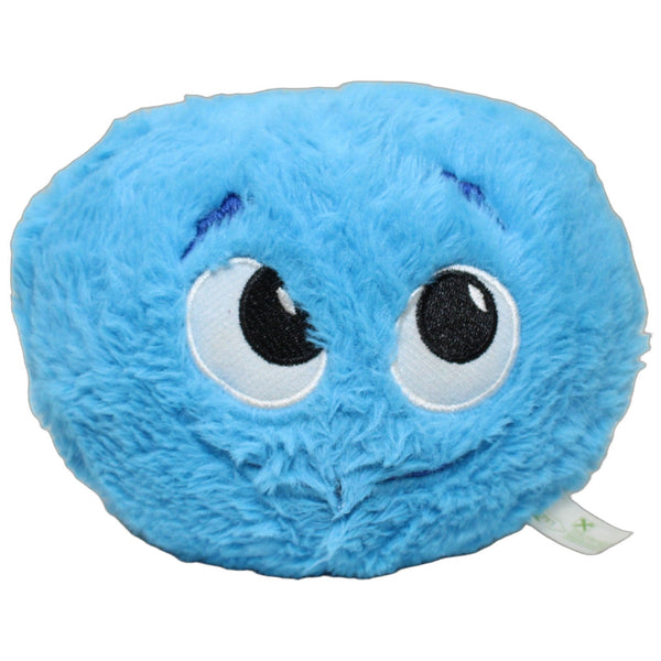Ball mit Augen & Mund, blau
