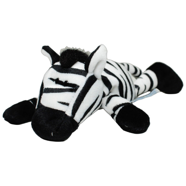 Süßes Schlenker Zebra, liegened