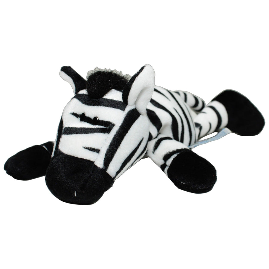 Süßes Schlenker Zebra, liegened