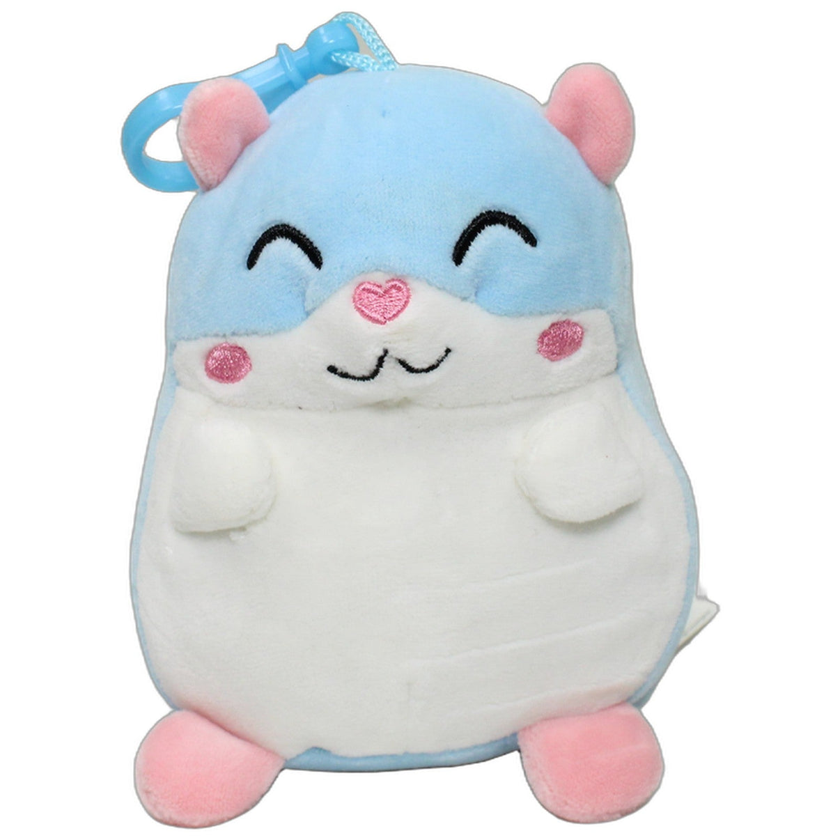 123000024908 Whitehouse Leisure Kawaii Kuties, blauer Hamster Schlüsselanhänger Kumpel Leo 13cm Blau ebay-taschen-rucksaecke