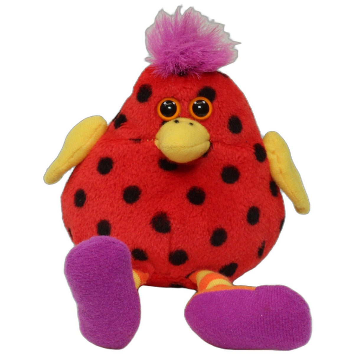 123000024909 Rudolf Schaffer Collection Kleines Schlenker Huhn Funy, gepunktet Kuscheltier Kumpel Leo 15cm ebay-stofftiere Gebraucht