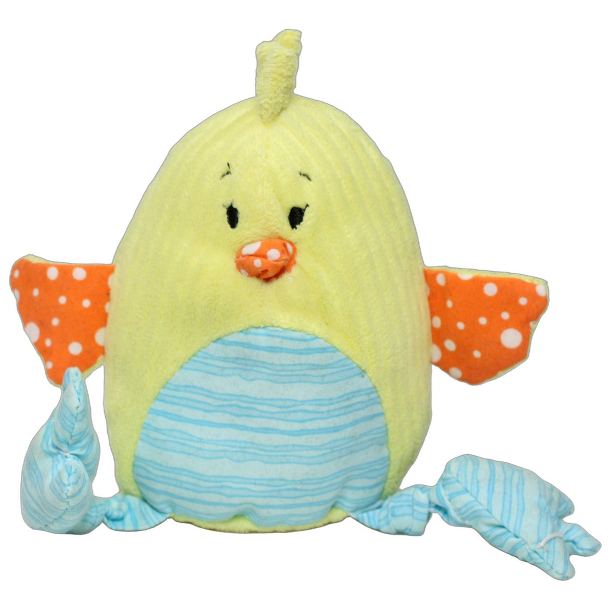 123000024927 Ergee (KiK) Süßes Küken mit blauem Bauch Kuscheltier Kumpel Leo 15cm Baby & Kleinkind Blau