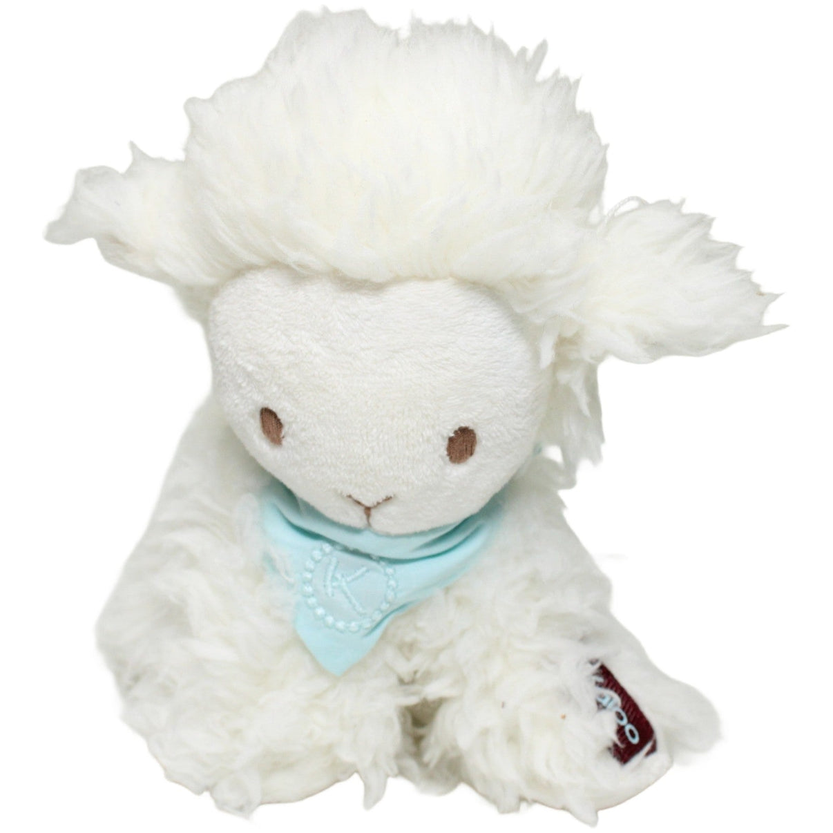 123000024942 Kaloo Niedliches Schaf mit blauem Halstuch Kuscheltier Kumpel Leo 15cm 2013 Blau