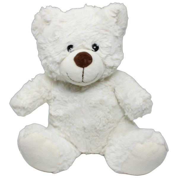 Weißer Teddy, sitzend