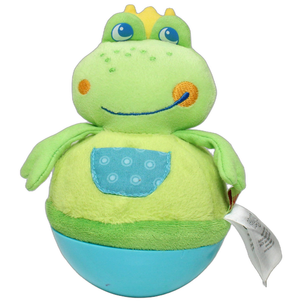 123000024963 HABA Stehauffigur Frosch Glockenspiel Kumpel Leo 15cm Blau ebay-baby-sonstiges