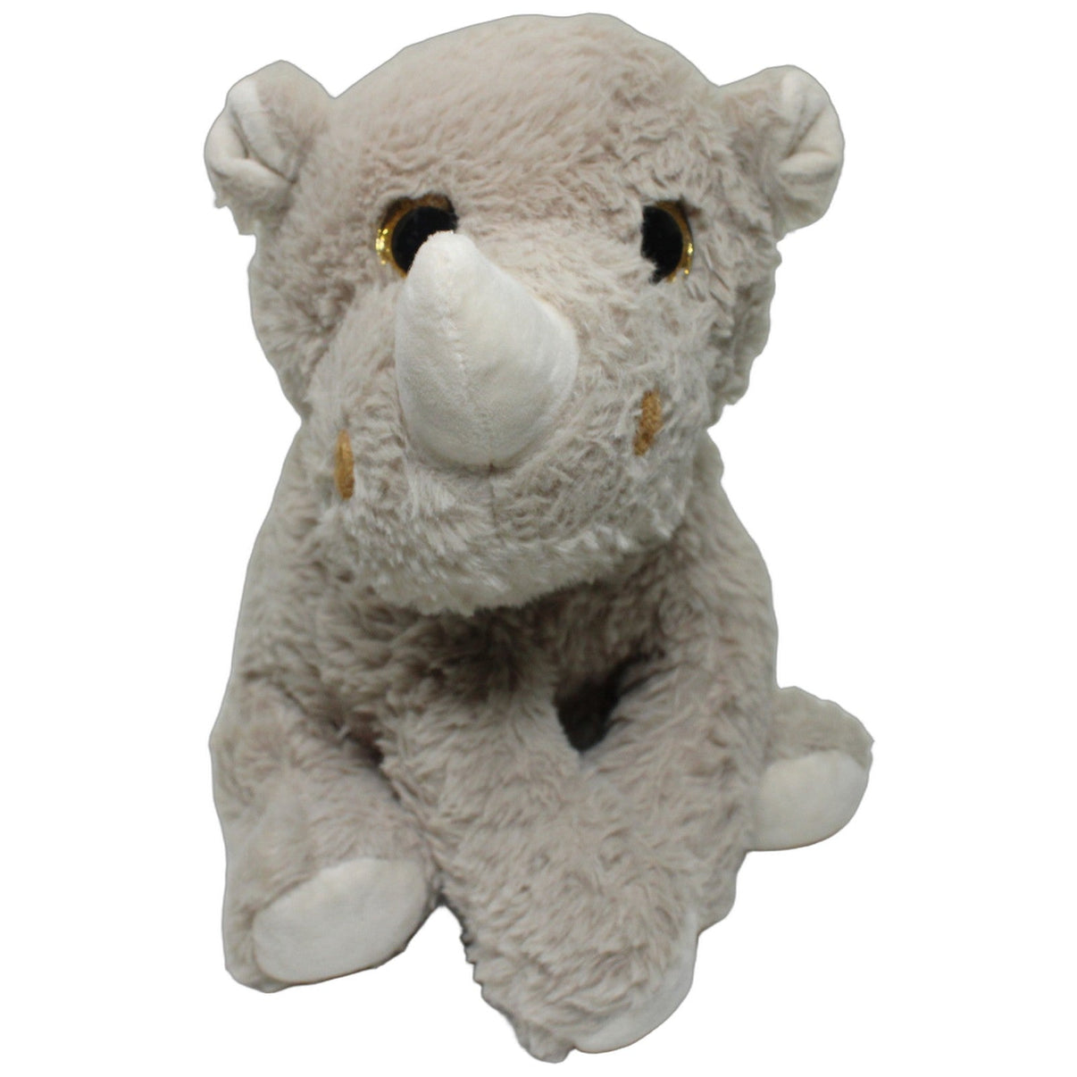 123000025036 ZD Trading Action, Cooles hellgraues Nashorn, sitzend Kuscheltier Kumpel Leo 32cm ebay-20-stofftiere Gebraucht