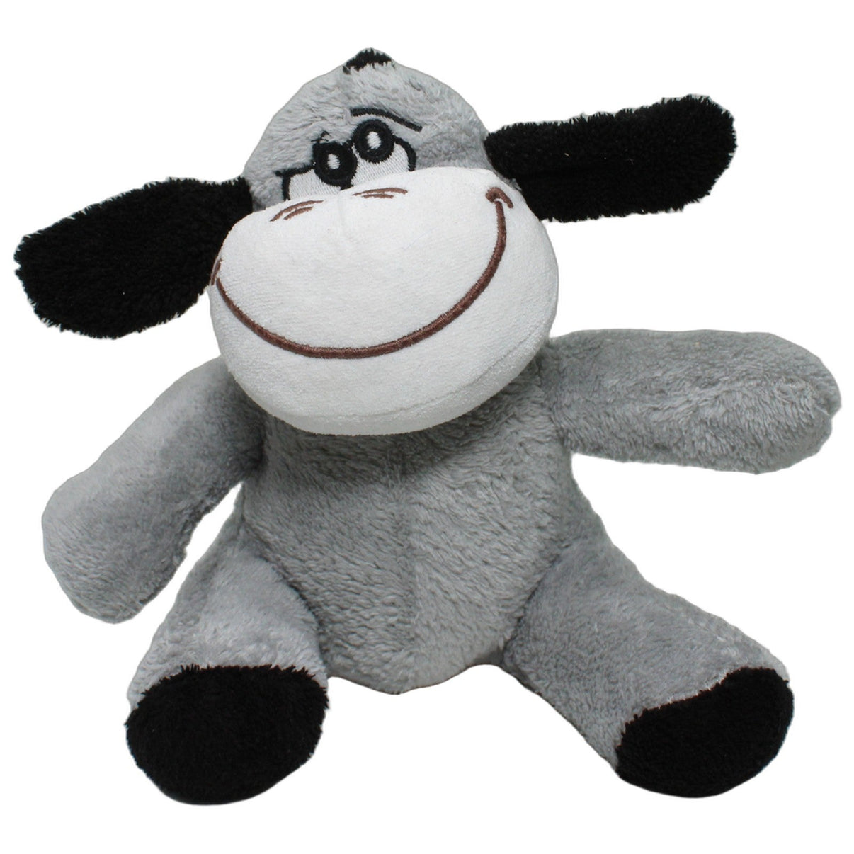 123000025060 Inspirion Lächelnder grauer Esel Kuscheltier Kumpel Leo 20cm ebay-stofftiere Esel