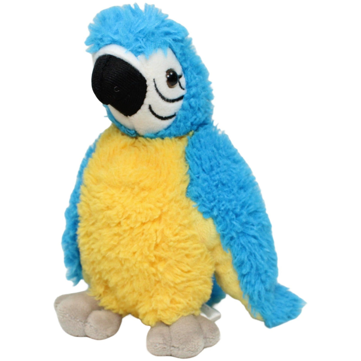 123000025126 inware Papagei, blau-gelb Kuscheltier Kumpel Leo 17cm Blau ebay-stofftiere