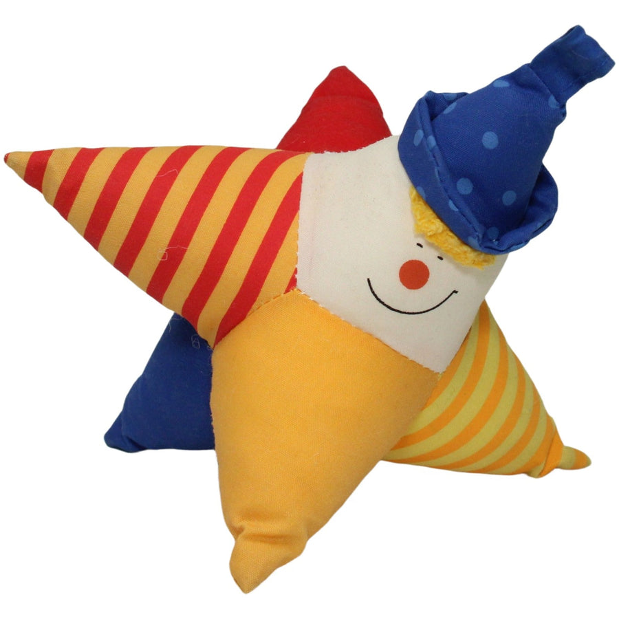 Bunter Clown mit Zauberhut