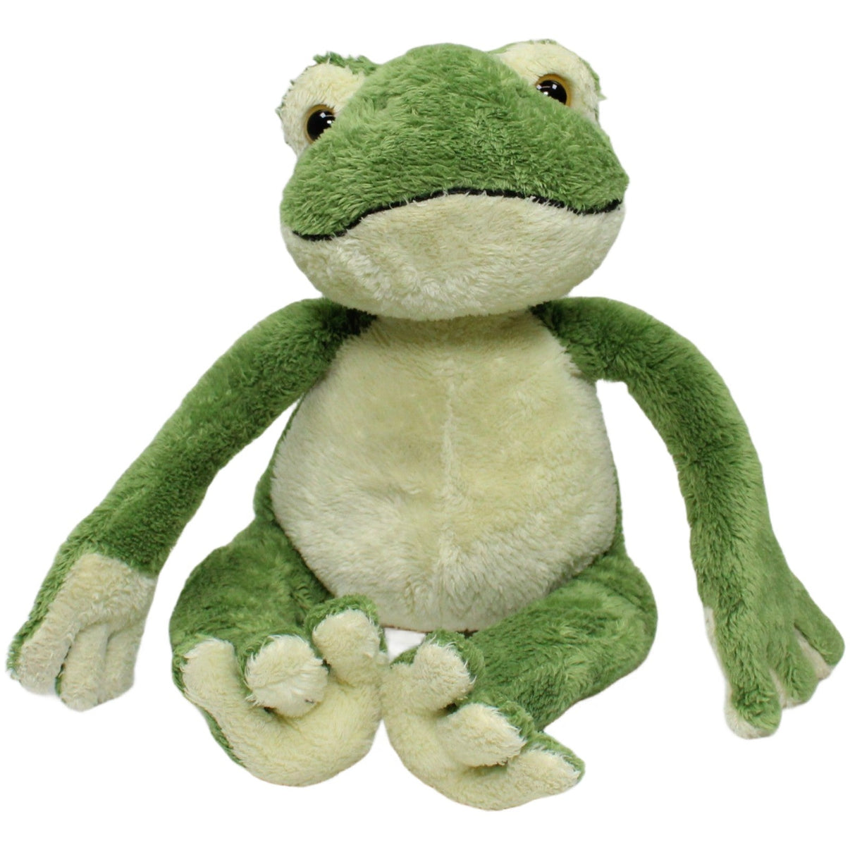 123000025191 Teddy-Hermann Grüner Schlenker Frosch, sitzend Kuscheltier Kumpel Leo 30cm Beige ebay-20-stofftiere