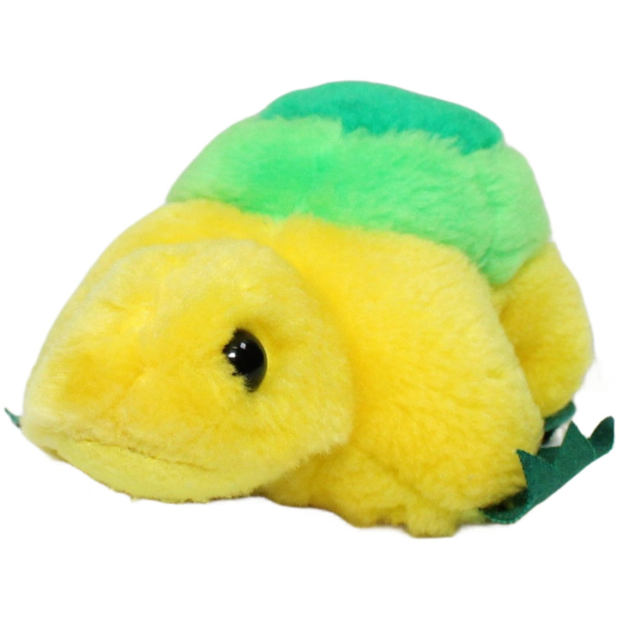 123000025194 Unbekannt Gelbe Schildkröte mit grünem Panzer, klein Kuscheltier Kumpel Leo 15cm ebay-stofftiere Gebraucht