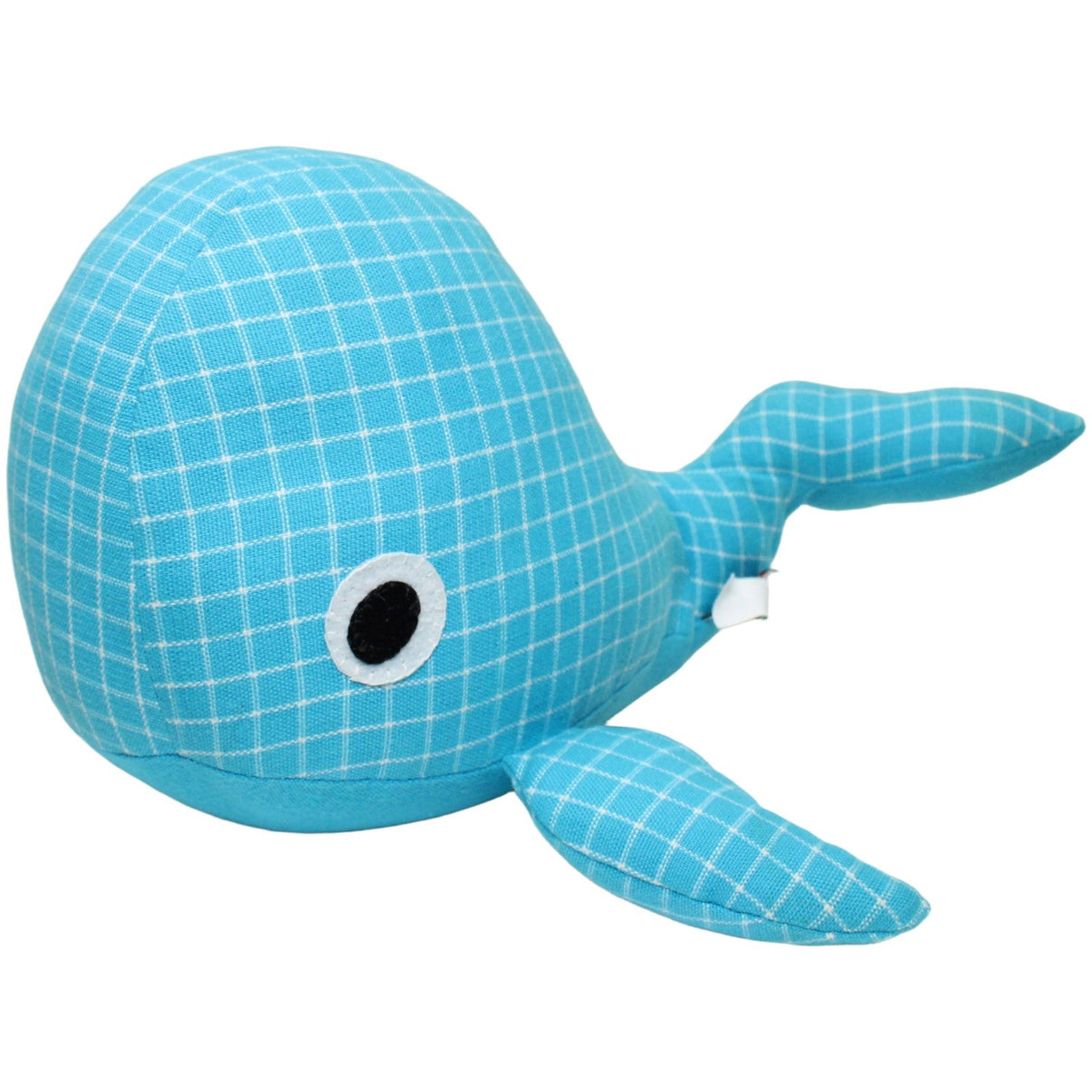123000025195 SOHO Blauer Wal mit Karomuster Kuscheltier Kumpel Leo 30cm Blau ebay-stofftiere