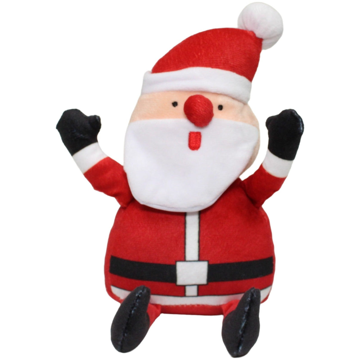 123000025200 Primark Weihnachtsmann mit Mütze, sitzend Kuscheltier Kumpel Leo 20cm ebay-stofftiere Gebraucht