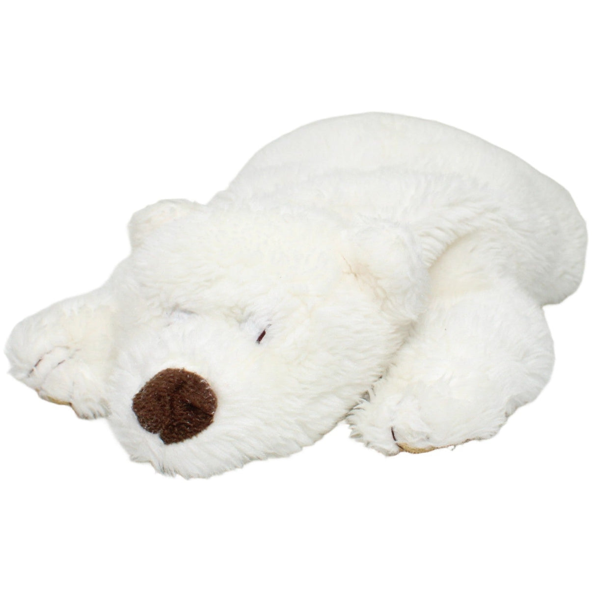 123000025224 Unbekannt Schlafender Eisbär, groß Kuscheltier Kumpel Leo 35cm ebay-stofftiere Eisbär
