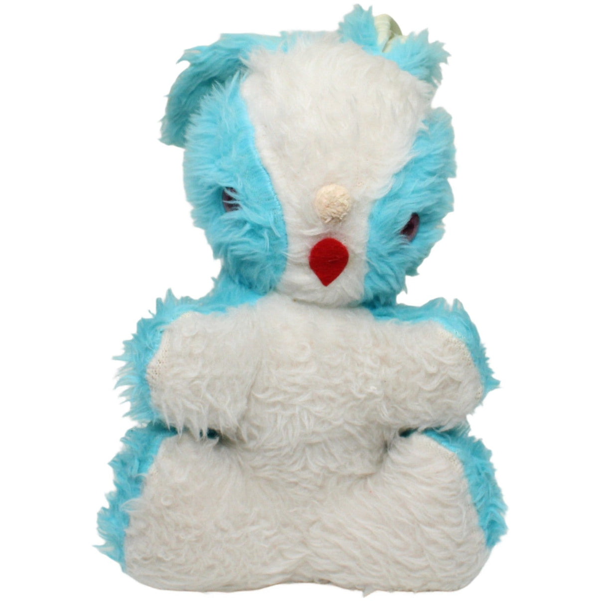 123000025236 Unbekannt Blauweißer Hase, sitzend Kuscheltier Kumpel Leo 25cm Blau ebay-20-stofftiere