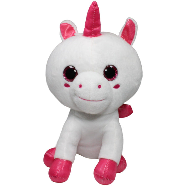 Großes Einhorn, weiß-pink