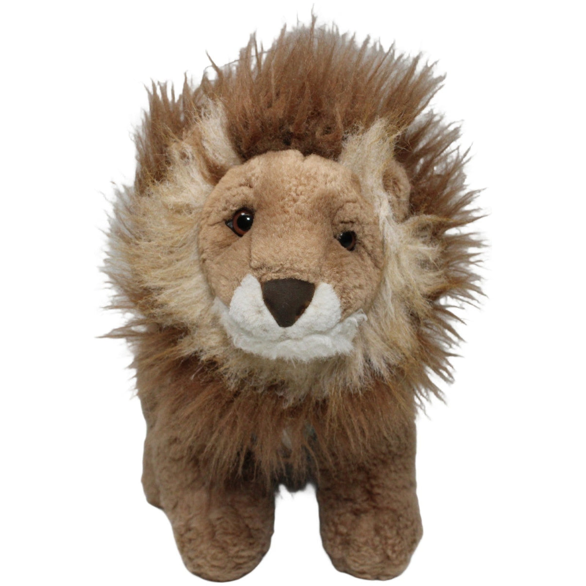 123000025253 DEG EPSON, Löwe mit Body Kuscheltier Kumpel Leo 30cm _Vintage_ Beige